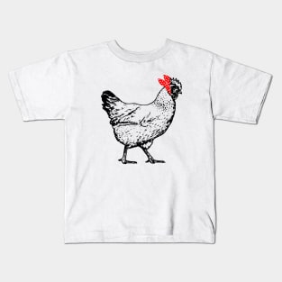 Bandana Hen Kids T-Shirt